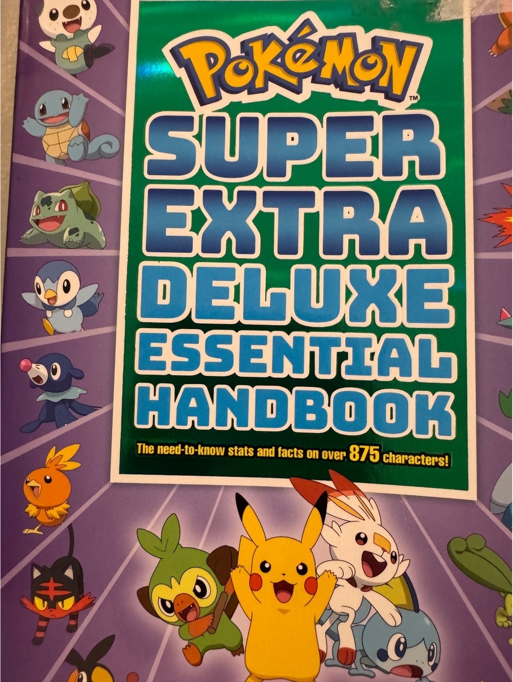 Pokemon Super Extra Deluxe Essential Handbook Book